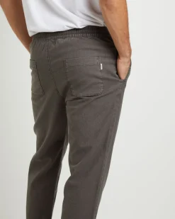 Brody Linen Pants in Muted Olive