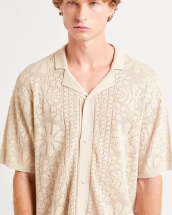 Bronson Knitted Short Sleeve Resort Shirt