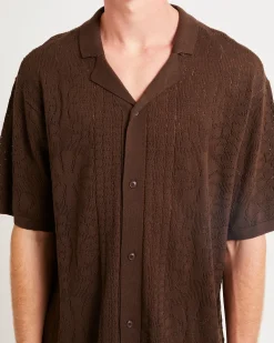 Bronson Knitted Short Sleeve Resort Shirt