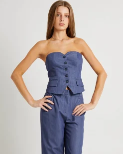 Brooklyn Strapless Corset Top
