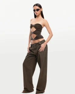Buckle Corset Top