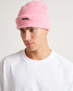 Burnside Fluffy Beanie Pink