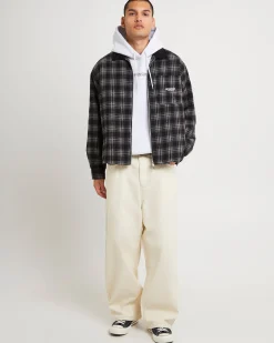 Caden Zip Long Sleeve Shirt