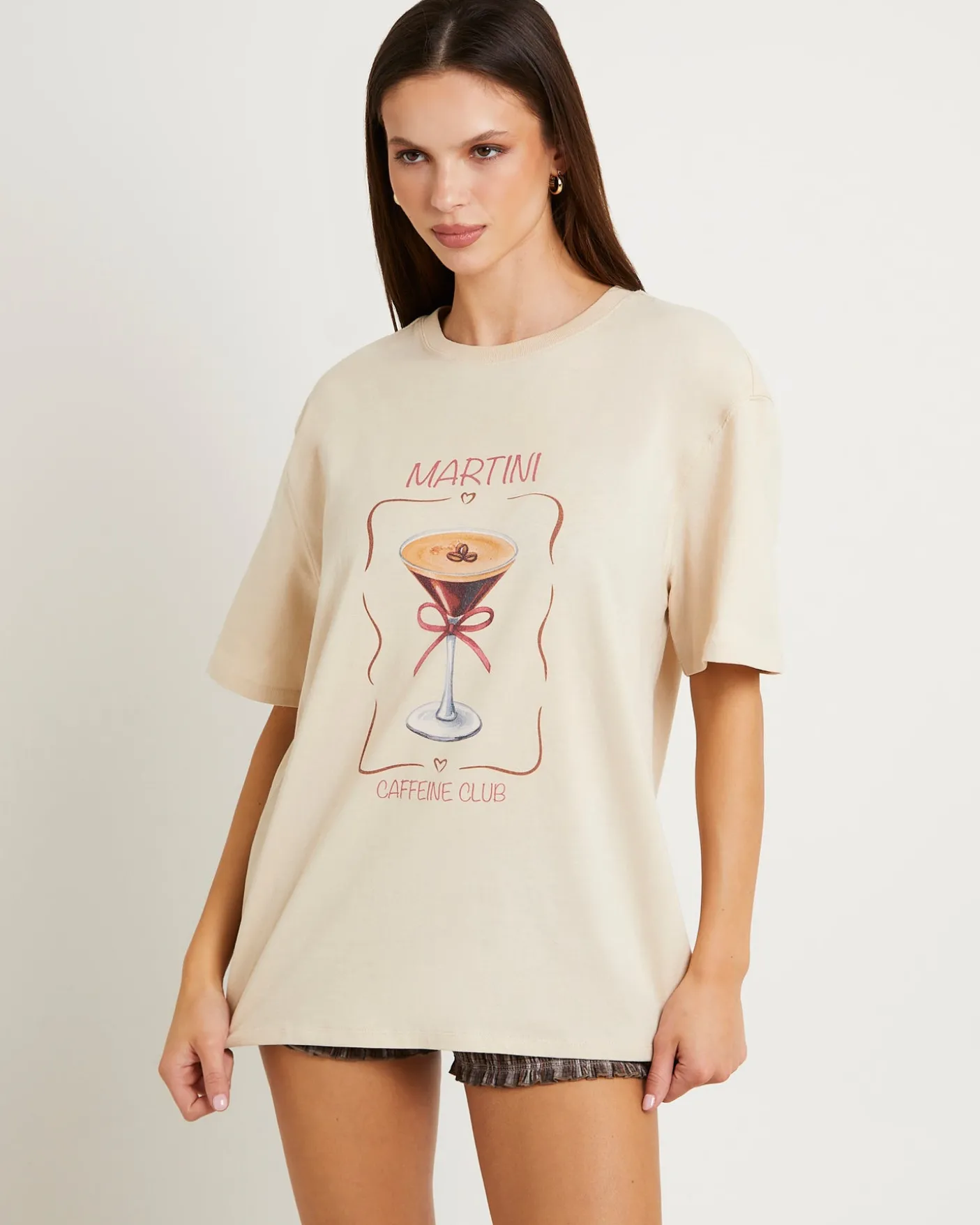 Caffeine Club Boyfriend T-Shirt