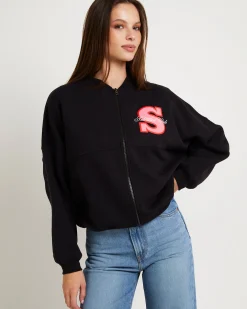 California Club Zip Bomber Jacket