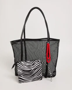Callie Mesh Beach Bag