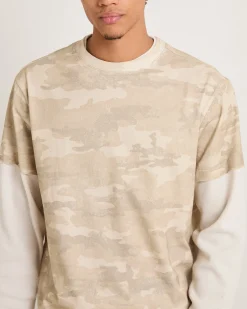 Camo Double Sleeves T-Shirt