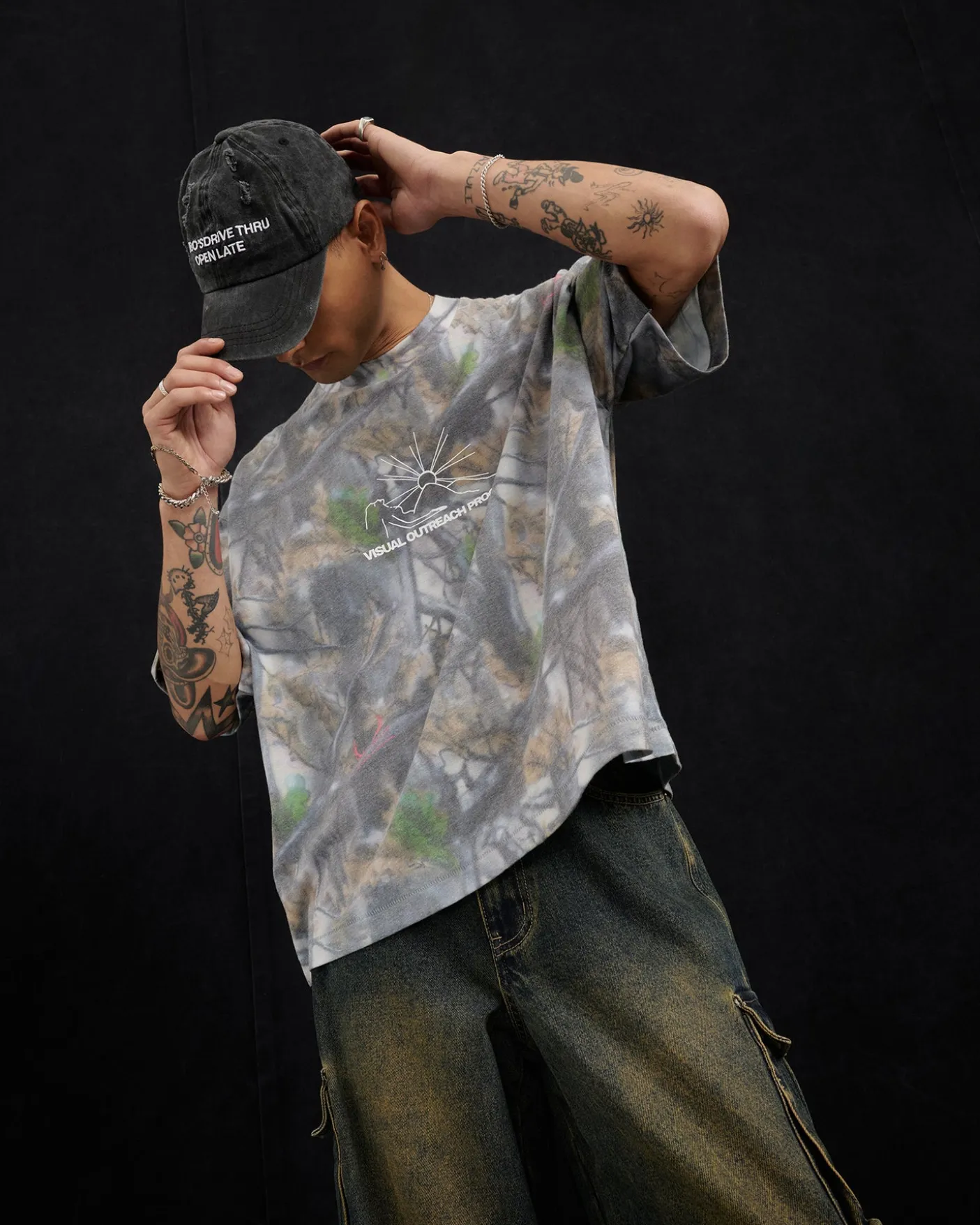 Camo Mountains T-Shirt