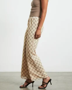 Candice Pants in Check Print