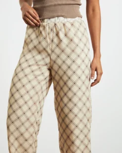 Candice Pants in Check Print