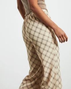 Candice Pants in Check Print