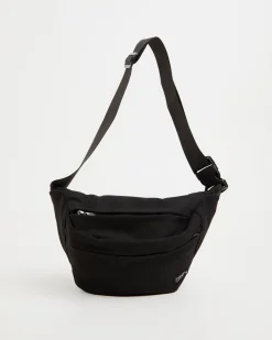 Canvas Satchel Bag in Black