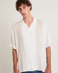 Capri Embroidered Short Sleeve Resort Shirt