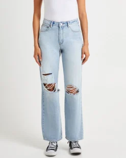 Carrie Denim Jeans Iris Rip