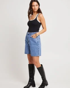 Carrie Denim Shorts Naomi