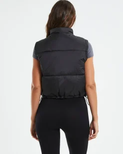 Casey Cropped Puffer Vest