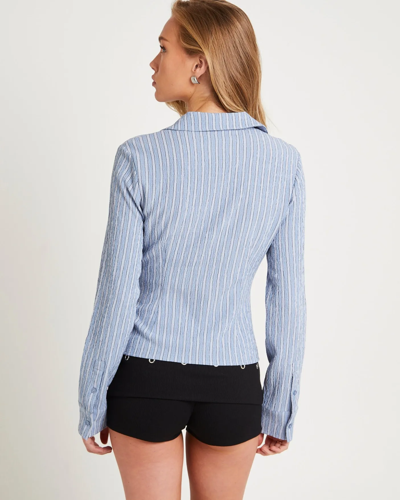 Cassia Long Sleeve Gather Shirt