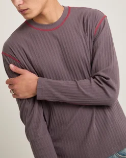 CCTV Rib Long Sleeve Shirt