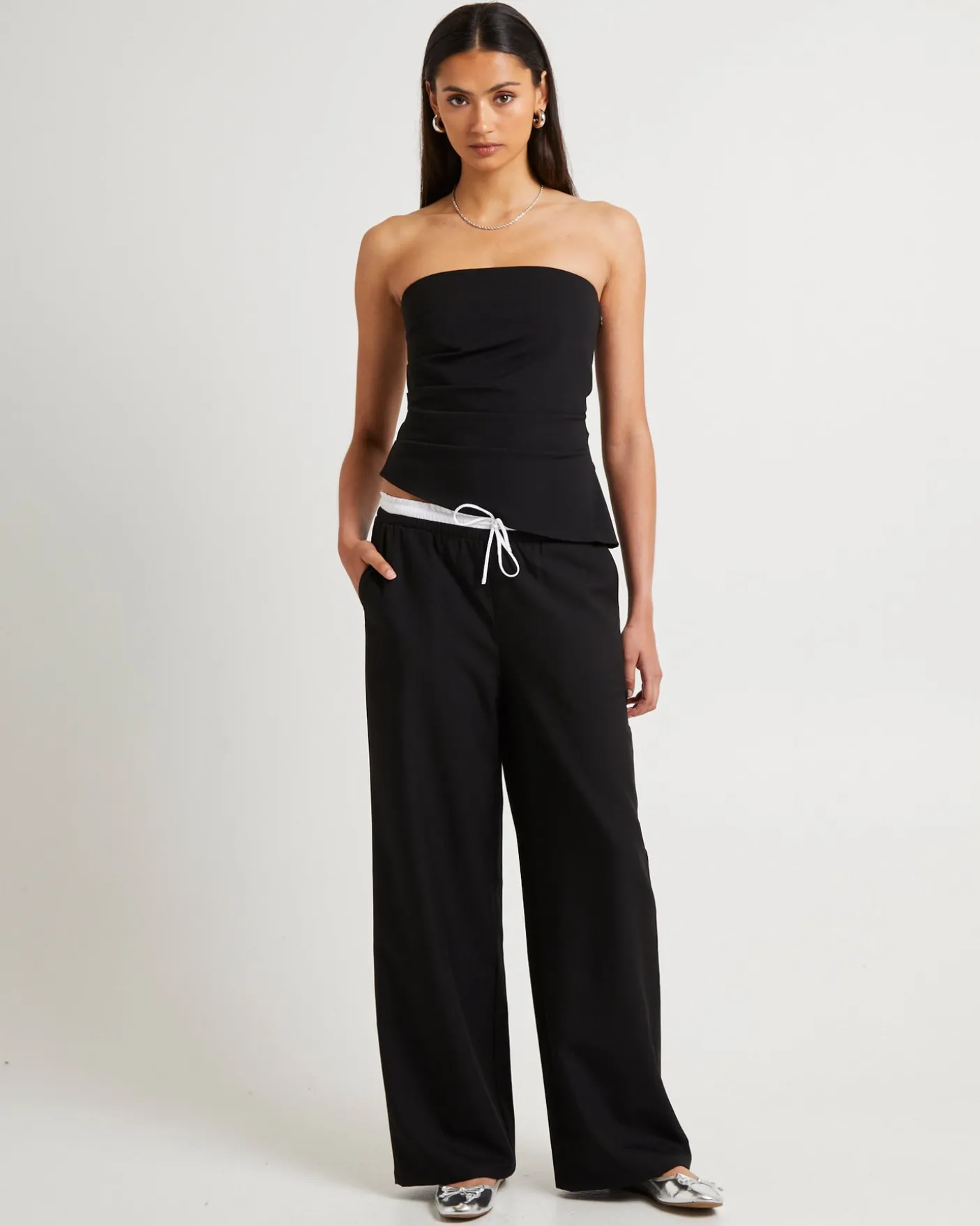 Celine Contrast Boxer Pant