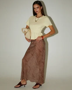 Celly Sheer Maxi Skirt