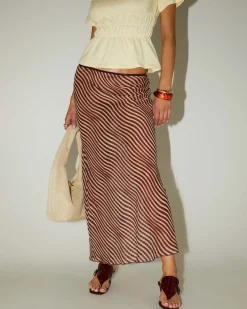 Celly Sheer Maxi Skirt