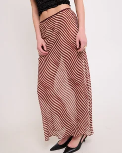 Celly Sheer Maxi Skirt