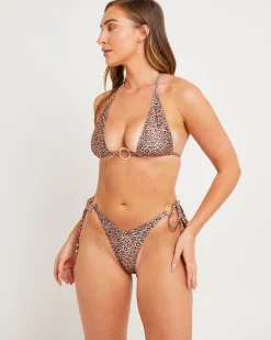 Cheeky Ring Tie Side Bikini Bottoms