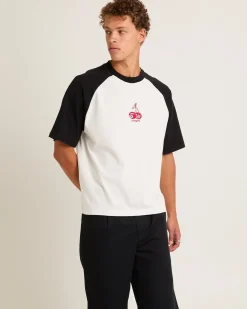 Cherries Raglan Cropped T-Shirt