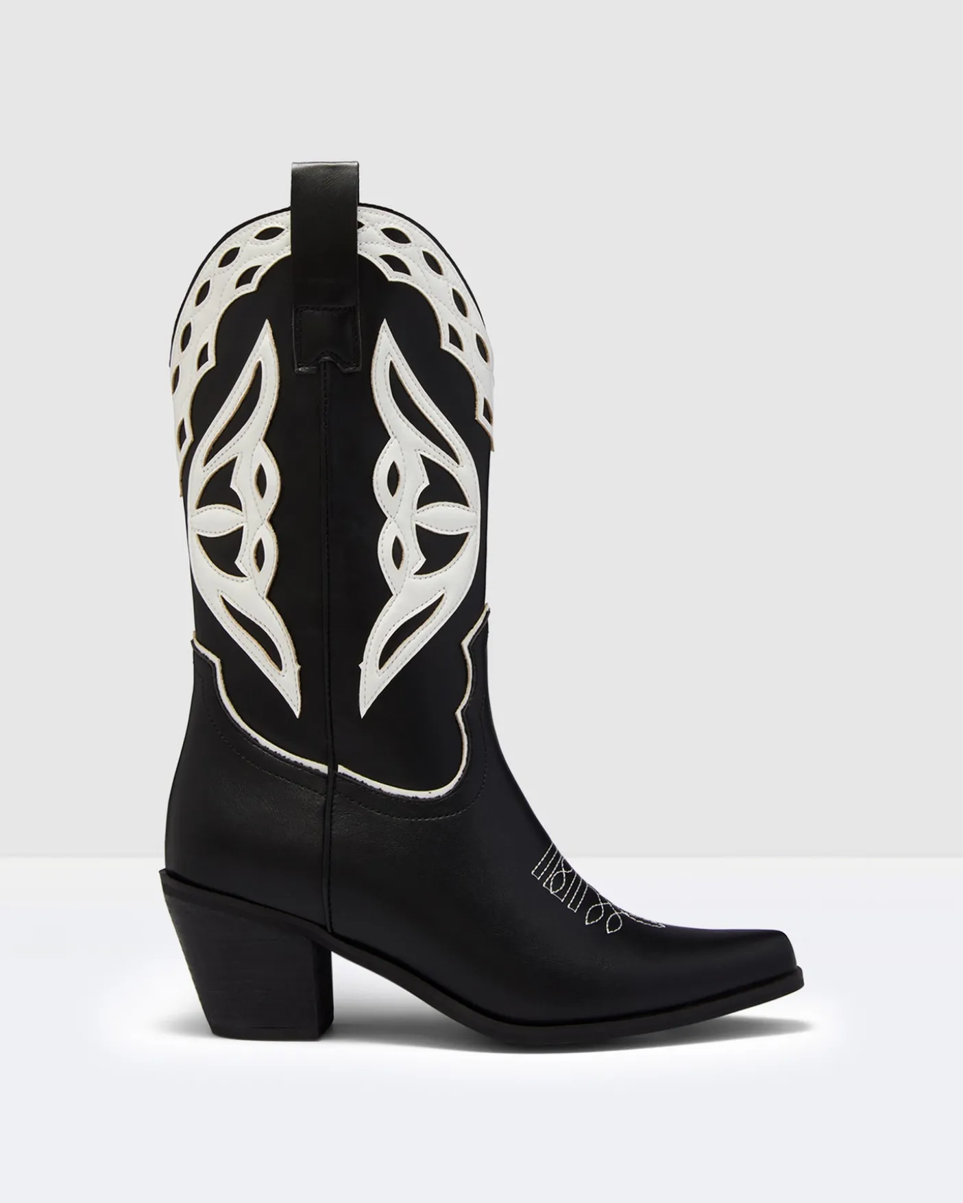 Chicago Boots Black/White