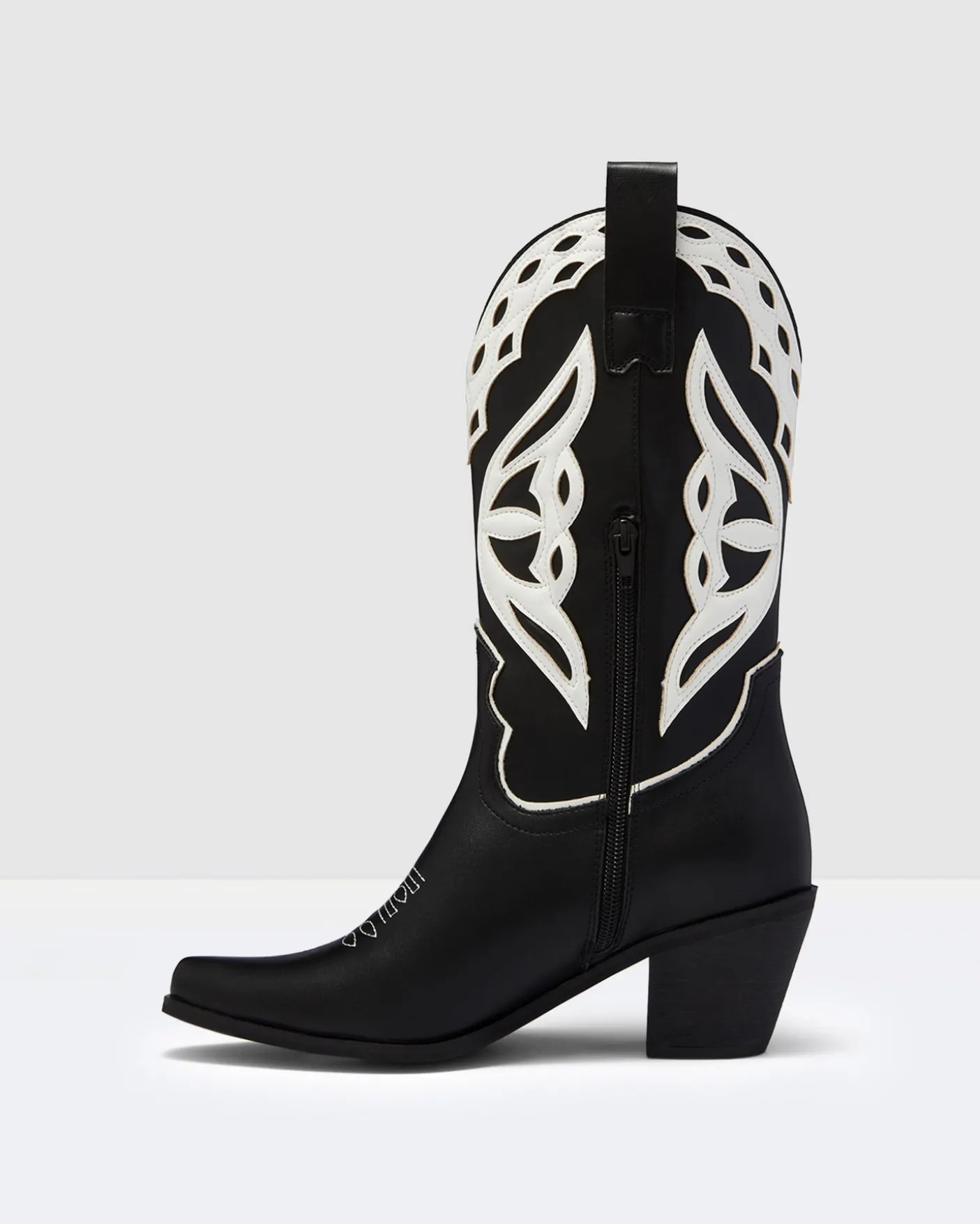 Chicago Boots Black/White
