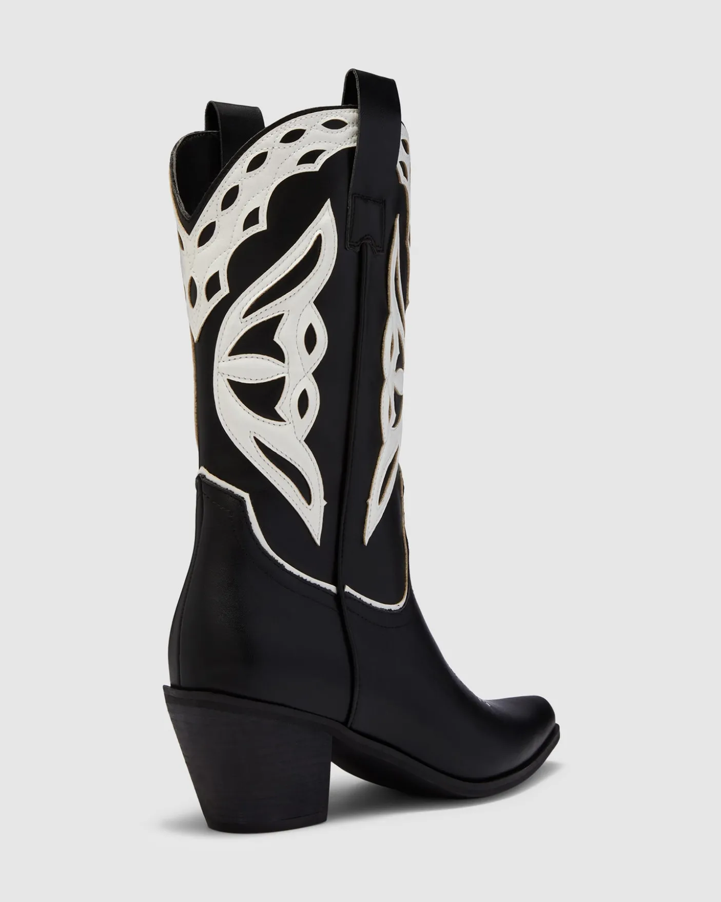 Chicago Boots Black/White
