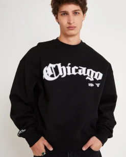Chicago Bulls Field To The Court Crewneck Jumper