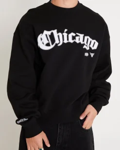 Chicago Bulls Field To The Court Crewneck Jumper
