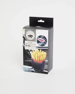 Chips and Sauce In Car Holder Set