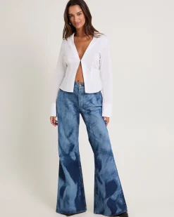Chloe Baggy Denim Jeans Mars