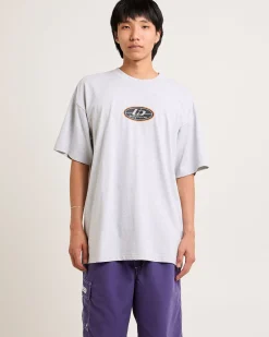 Chrome Pill T-Shirt in Light Grey Heather