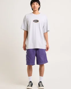 Chrome Pill T-Shirt in Light Grey Heather