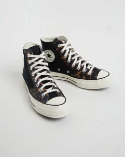 Chuck 70 Hi Top Sneakers in Tortoise Black