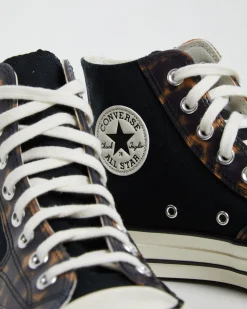 Chuck 70 Hi Top Sneakers in Tortoise Black