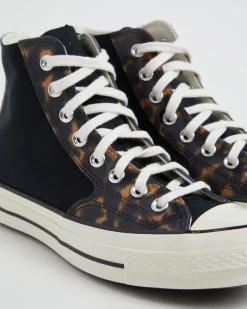 Chuck 70 Hi Top Sneakers in Tortoise Black