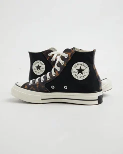 Chuck 70 Hi Top Sneakers in Tortoise Black