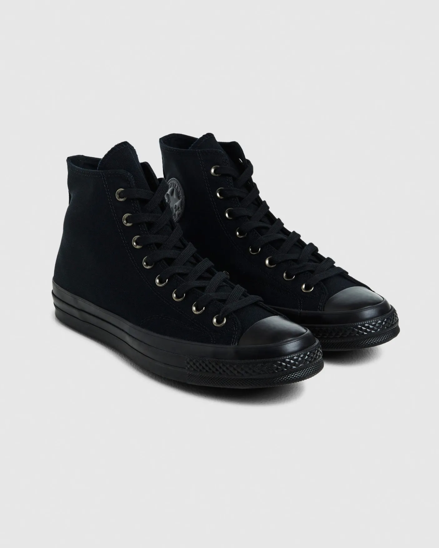 Chuck 70 Vintage Canvas Hi Top Sneakers Black