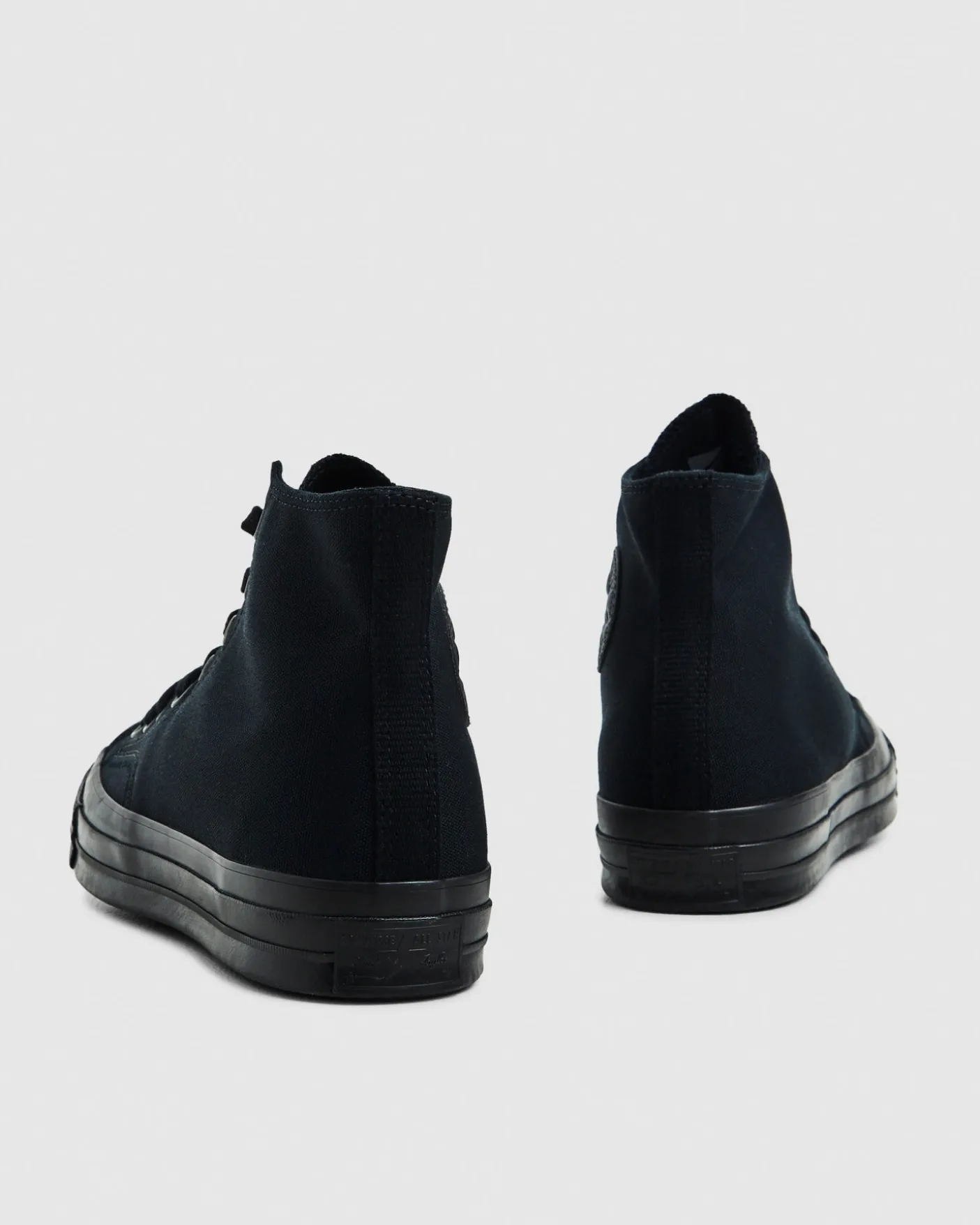 Chuck 70 Vintage Canvas Hi Top Sneakers Black