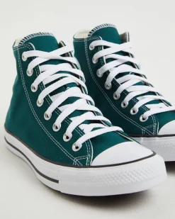 Chuck Taylor All Star Hi Tops in Dragon Scale Green