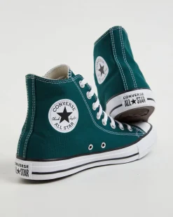 Chuck Taylor All Star Hi Tops in Dragon Scale Green