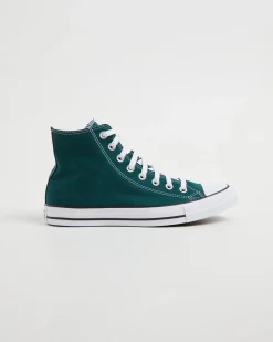 Chuck Taylor All Star Hi Tops in Dragon Scale Green