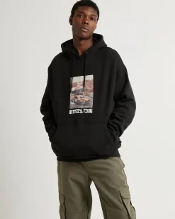 Churn Burn Hoodie Black