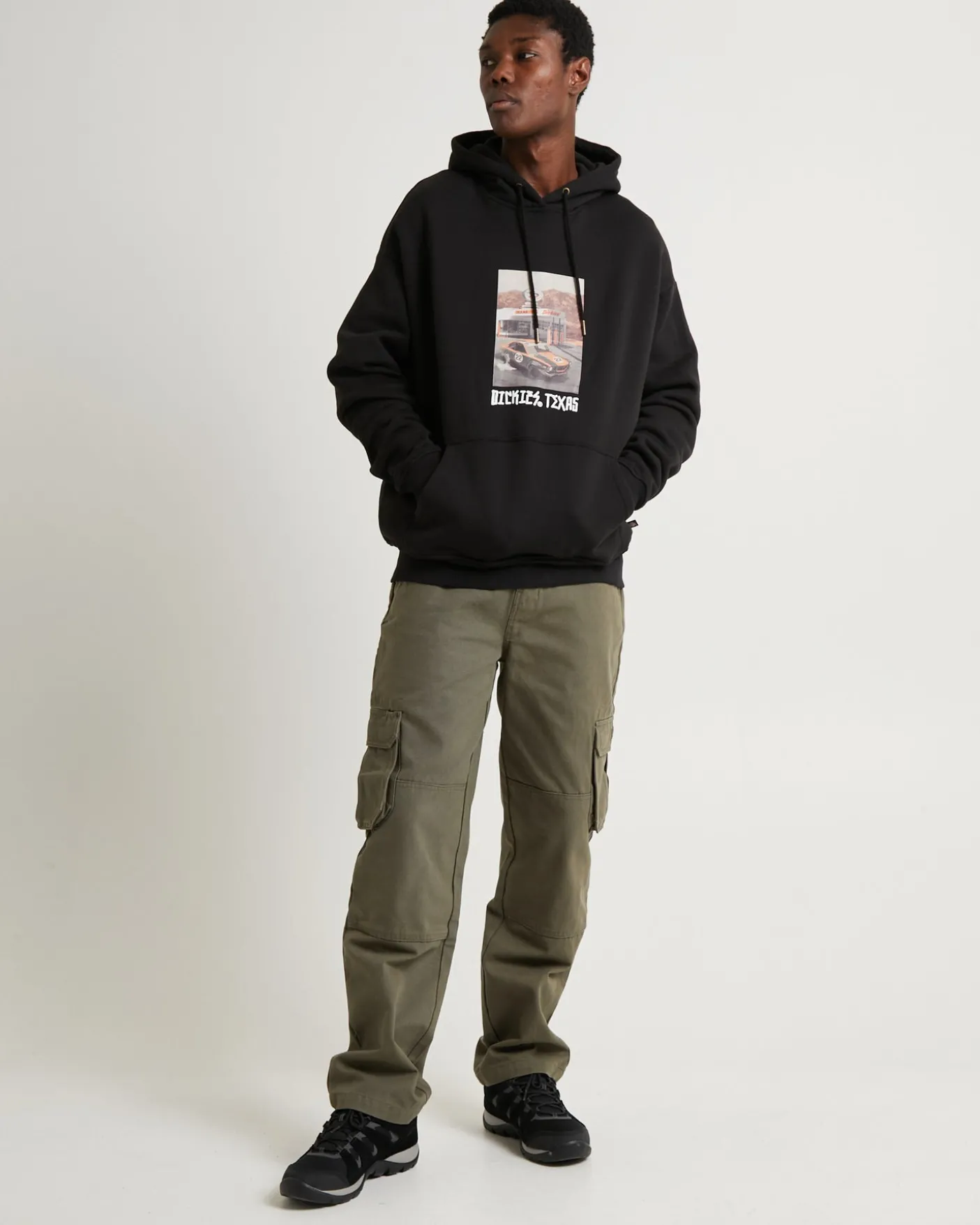 Churn Burn Hoodie Black