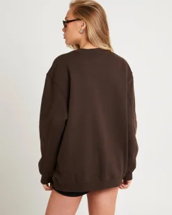 Cin Cin Oversized Fleece Jumper