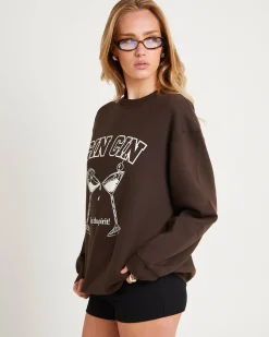 Cin Cin Oversized Fleece Jumper